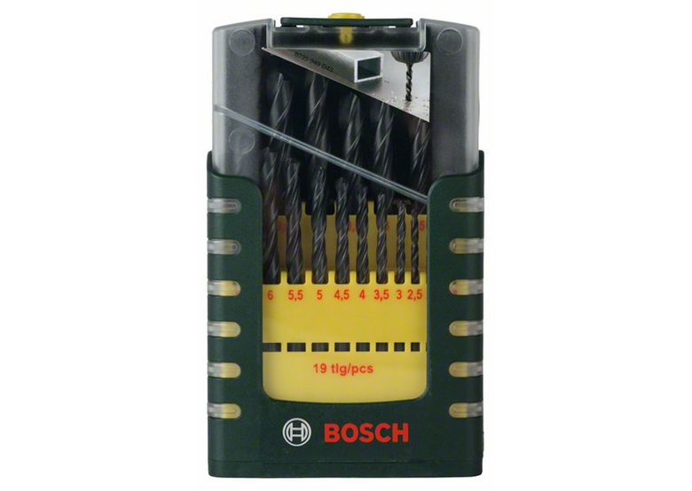 Jeu de mèches métalliques HSS-R, 19 pièces Bosch 2607017151