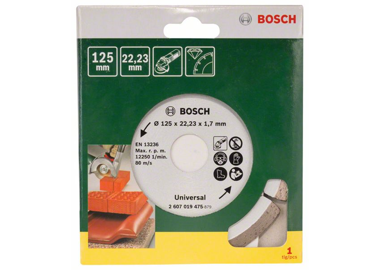 Disque à tronçonner diamenté 125mm Bosch 2607019475