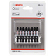 Set de 8 Embouts de vissage courts Impact Control Bosch 2608522328