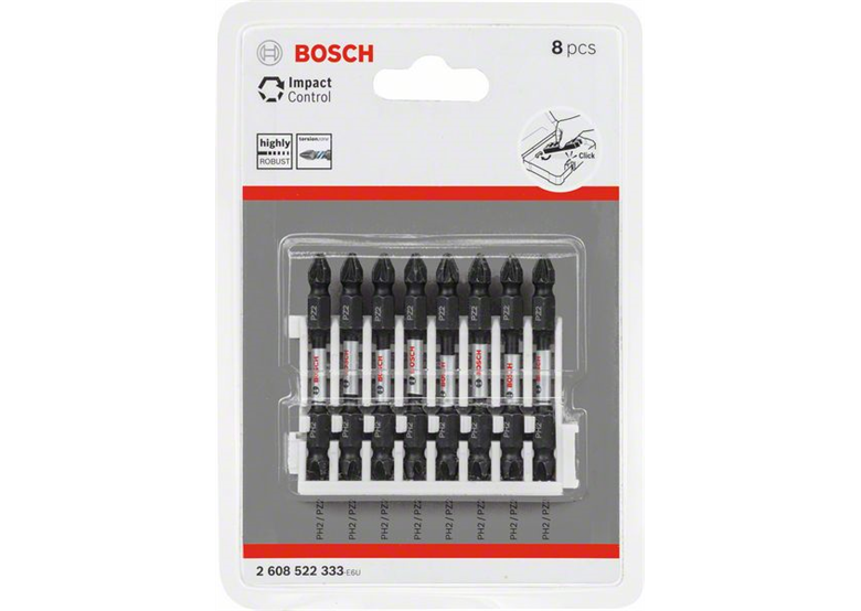 Set de 8 Embouts de vissage courts Impact Control Bosch 2608522333