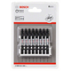 Set de 8 Embouts de vissage courts Impact Control Bosch 2608522340