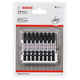 Set de 8 Embouts de vissage courts Impact Control Bosch 2608522341