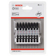 Set de 8 Embouts de vissage courts Impact Control Bosch 2608522343