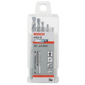 Forets à métaux rectifiés HSS-G, DIN 338 Bosch 2608585477