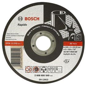 Disque à tronçonner à moyeu plat Expert for Inox Bosch 2608600220