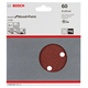 Kit de 5 disques abrasifs 150 mm, 180 Bosch 2608605717