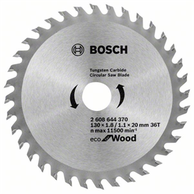 Lame de scie circulaire  ECO Optiline Wood 130x20mm T36 Bosch 2608644370