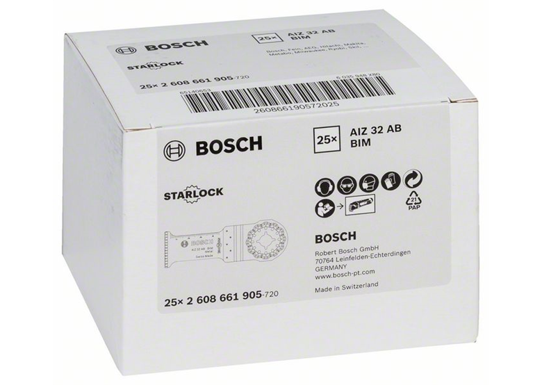 Lame  BIM pour outils avec interface AIZ 32 AB Metal Bosch 2608661905