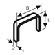 Agrafe à fil fin de type 53 Bosch 2609200215