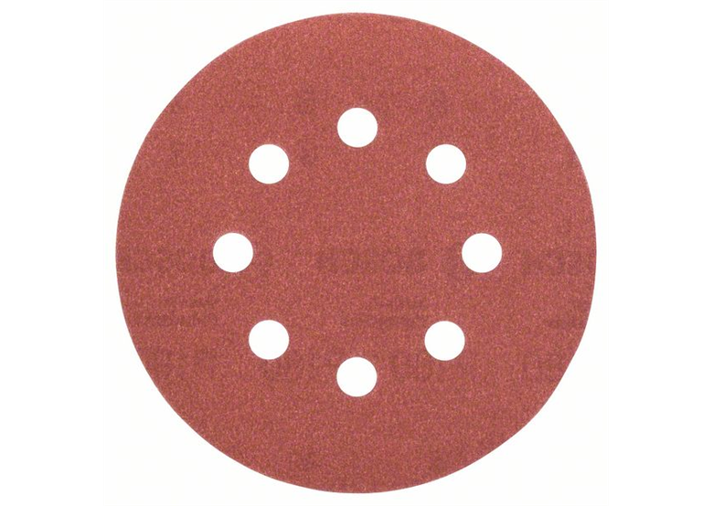 Jeu de 5 feuilles abrasives pour ponceuses excentriques G180 Bosch 2609256A26