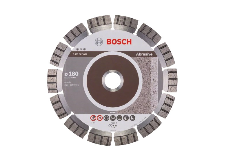 Disque à tronçonner diamanté 180mm Bosch Best for Abrasive