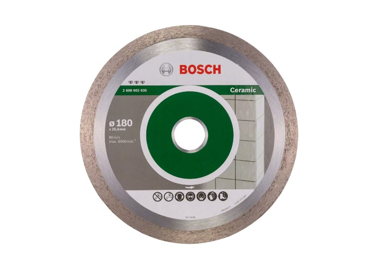 Disque à tronçonner diamanté 180mm Bosch Best for Ceramic