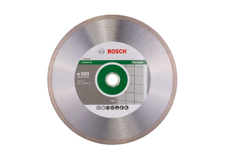 Disque à tronçonner diamanté 300mm Bosch Best for Ceramic