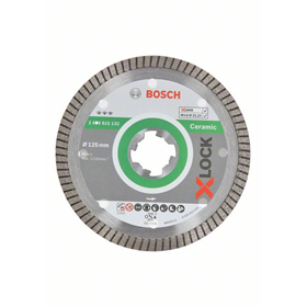 Disque diamant X-Lock 125mm Bosch Best for Ceramic Extra-Clean