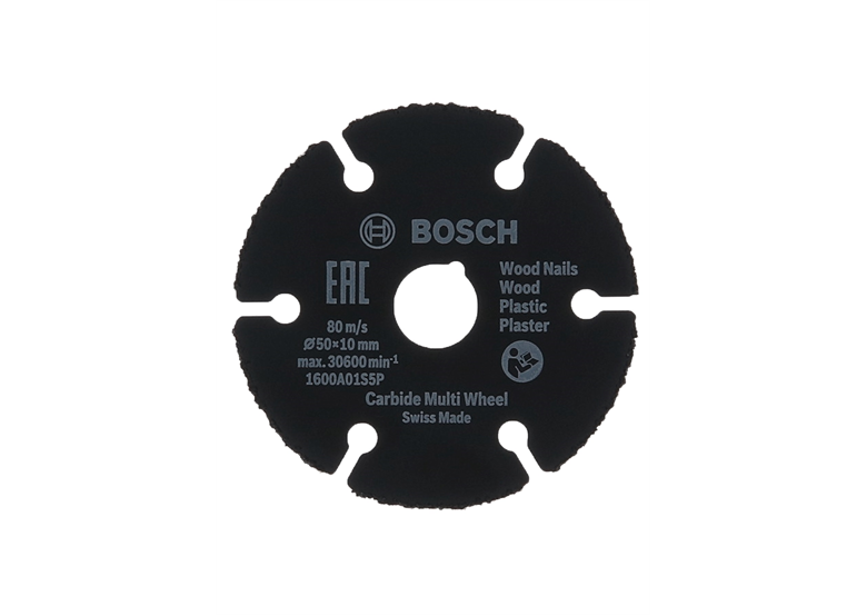 Disque à découper universel 50x10mm Bosch Carbide Multi Wheel