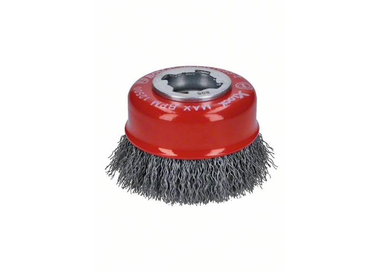 Brosse à casserole X-Lock 75mm Bosch Clean for Metal