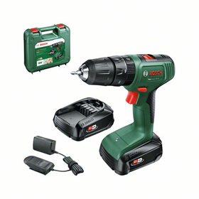 Perceuse-visseuse à percussion Bosch EasyImpact 18V-40 2x2.0Ah