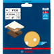 Papier abrasif 8 trous 125mm, G120, 5pcs. Bosch EXPERT C470