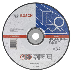 Disque, à métal A 30 S BF, 230 mm, 22,23 mm, 2,5 mm Bosch Expert for Metal