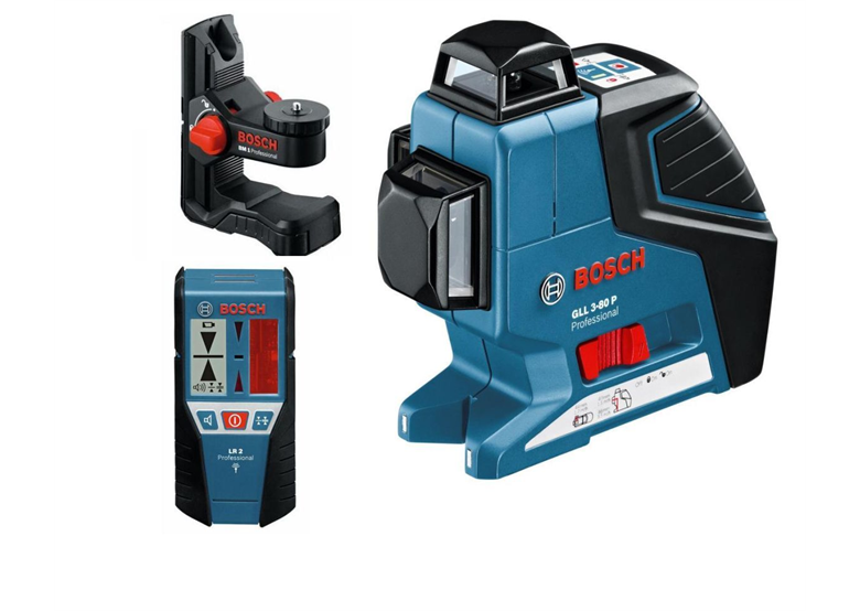 Laser 3x360° Bosch GLL 3-80 P + BM1 + LR2