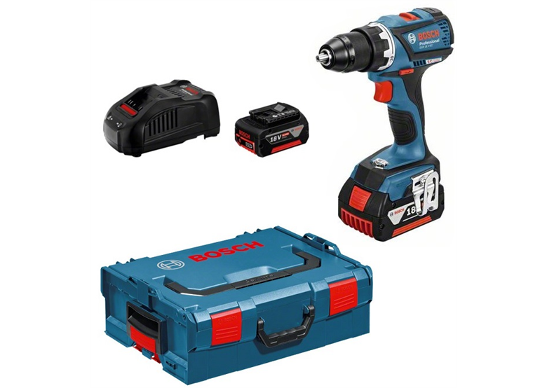 Perceuse-visseuse Bosch GSR 18 V-EC 2x4,0Ah LB