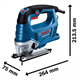 Scie sauteuse Bosch GST 750