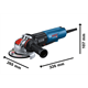 Meuleuse d'angle Bosch GWX 17-125 PSB