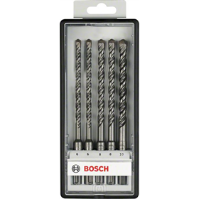 Forets Robust Line SDS-plus-5 pour perforateur, set de 5 pièces Bosch SDS Plus-5 Robust Line