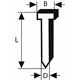 Pointe à tête fraisée SK64 20G Bosch SK64-20 32G