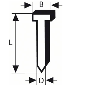 Pointe à tête fraisée SK64 20G Bosch SK64-20 38G