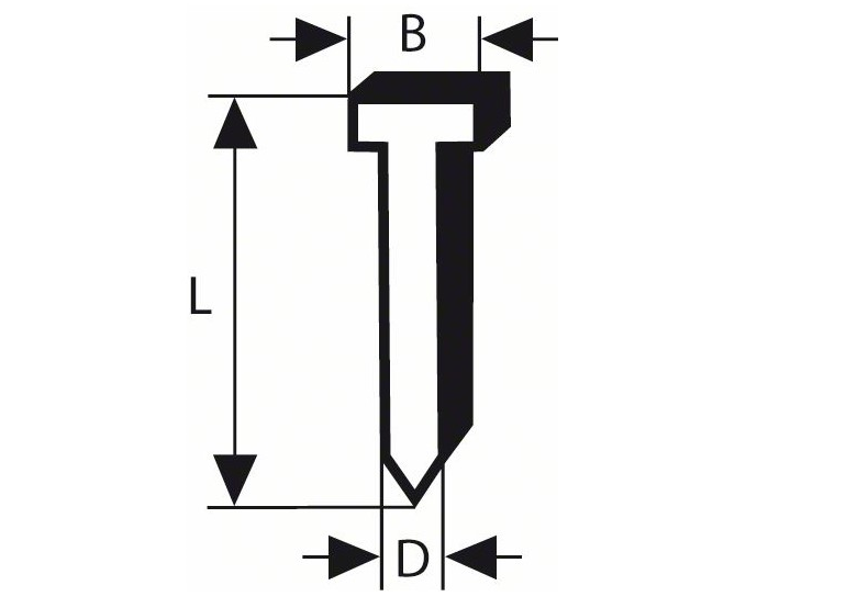 Pointe à tête fraisée SK64 20G Bosch SK64-20 38G