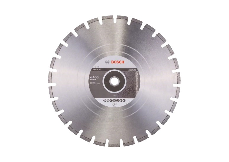 Disque à tronçonner diamanté 450mm Bosch Standard for Asphalt