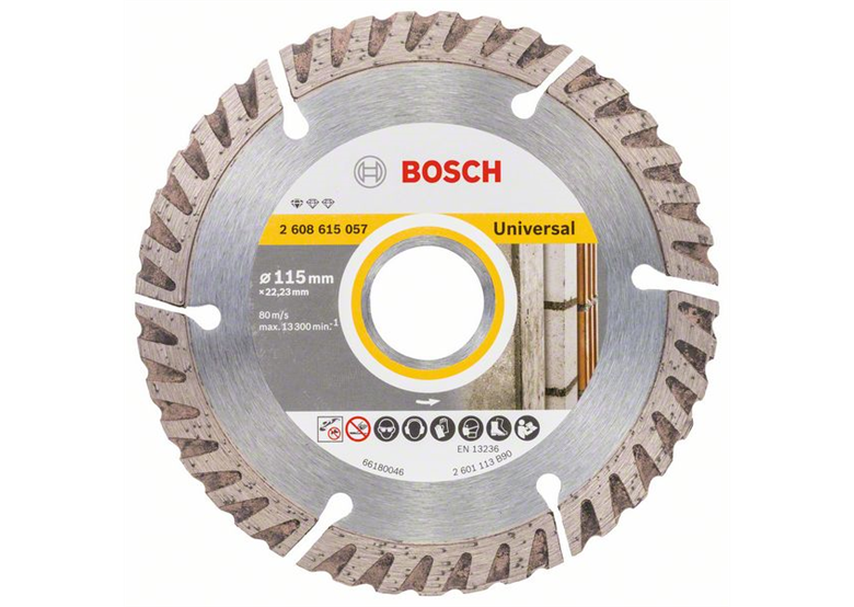 Disque diamant 115x22,23mm Bosch Standard for Universal