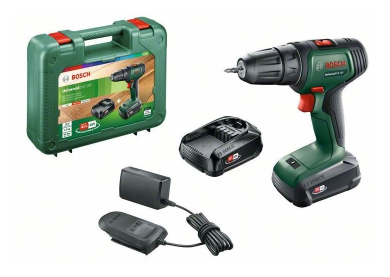 Perceuse-visseuse Bosch UniversalDrill 18V 2x1.5Ah