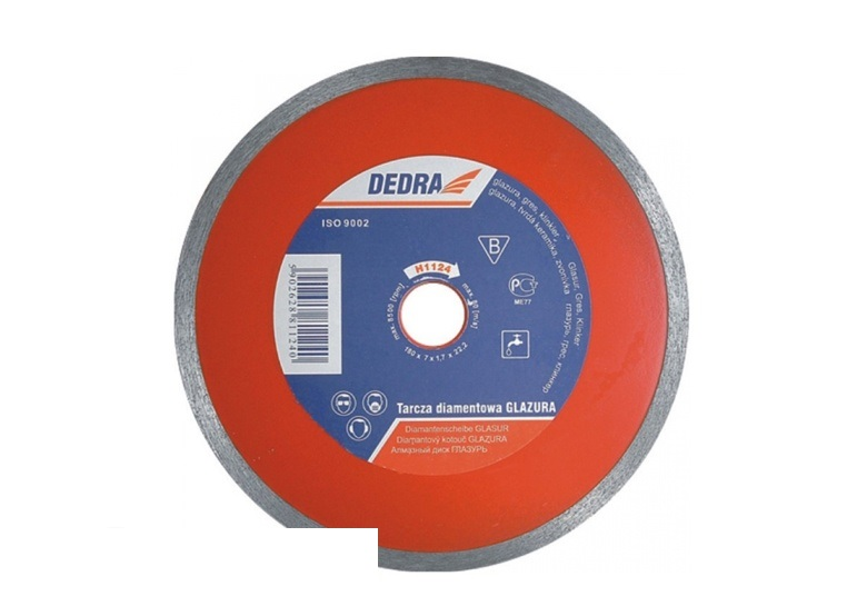 Disque diamant 180mm Dedra H1124