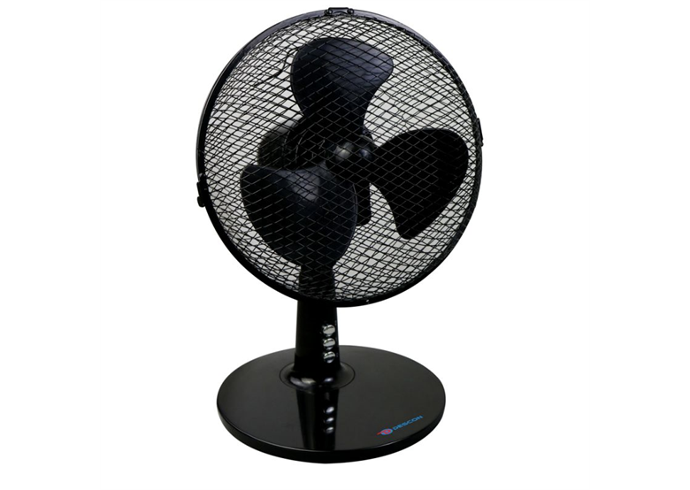 Ventilateur de bureau 9", noir Descon DA-0902B