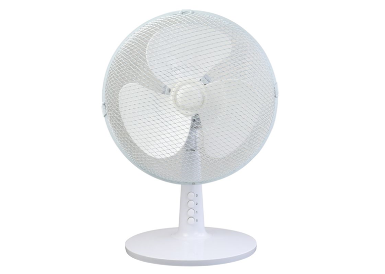 Ventilateur de bureau 12", blanc Descon DA-1203