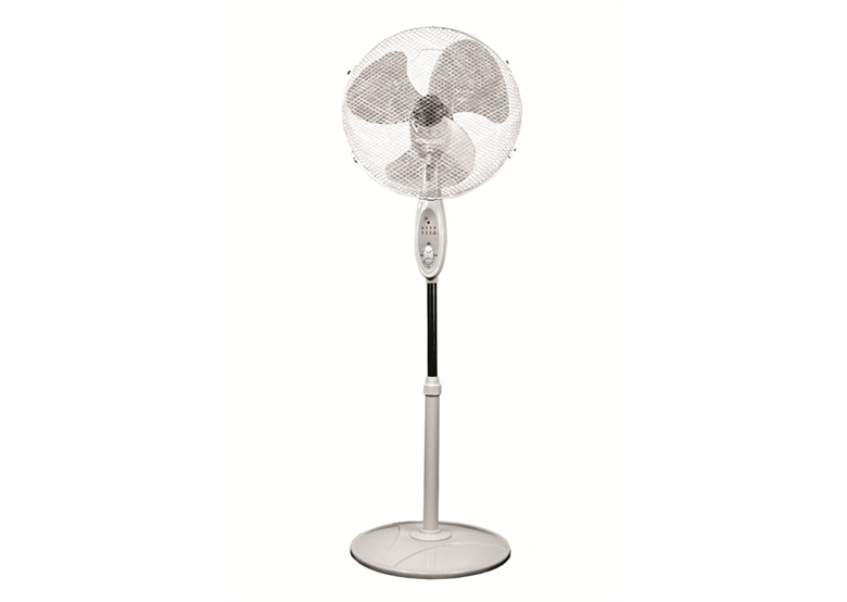 Ventilateur sur pied blanc avec télécommande Descon DA-1611