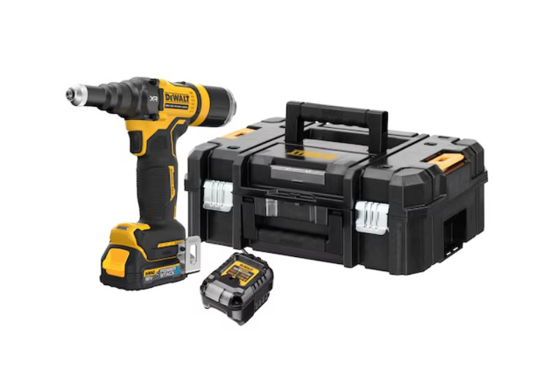 Pince à riveter DeWalt DCF403E1GT 1x1,7Ah POWERSTACK G-Class T-STAK II