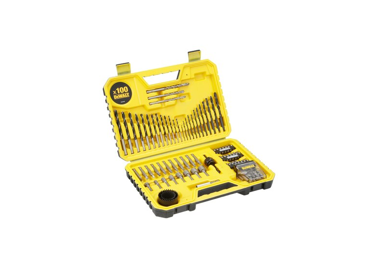 Coffret 100pcs perçage et vissage DeWalt DT71563