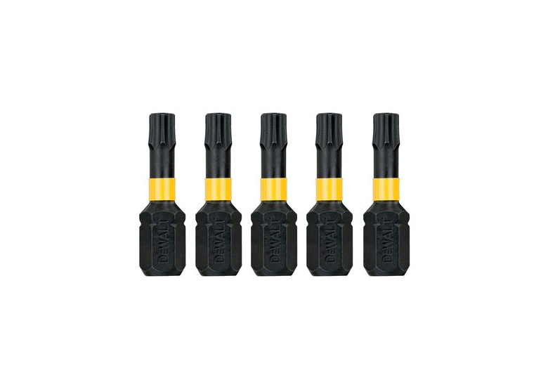 Embout de tournevis à chocs T25x25, 5pc. DeWalt DT7382T