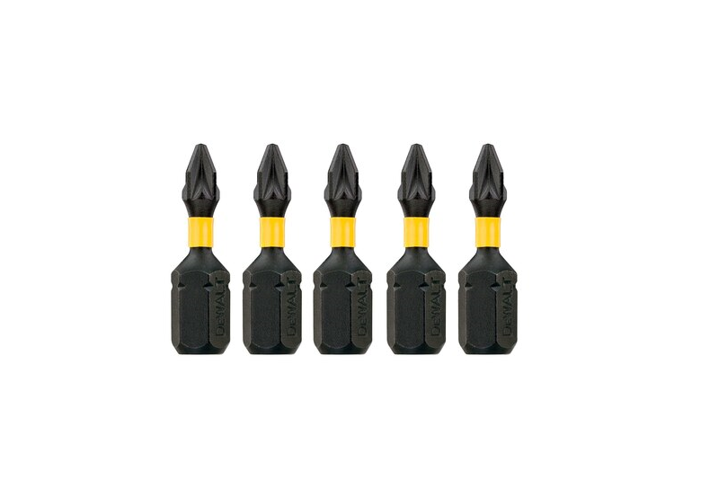 Embout de vissage EXTREME IMPACT Torsion PZ1/25mm, 5pcs. DeWalt DT7386T