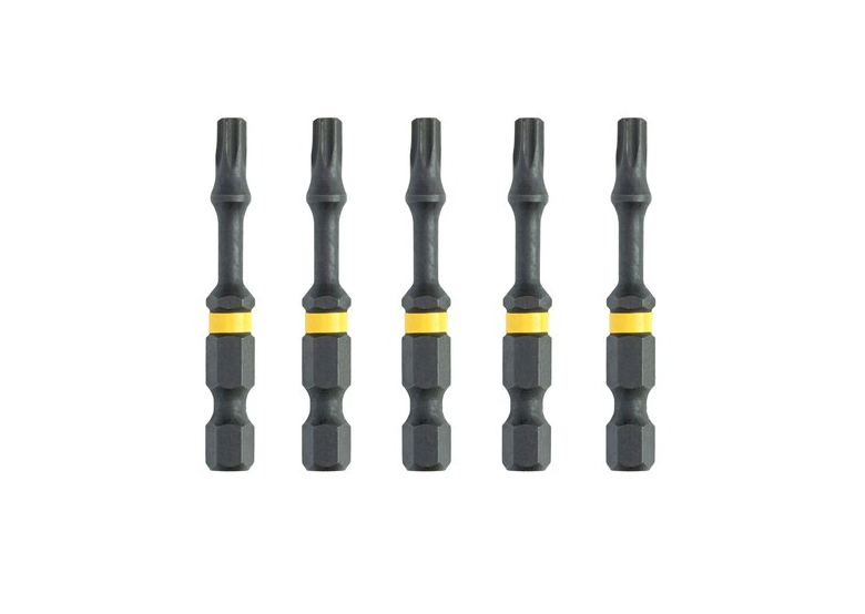 Embout de vissage EXTREME IMPACT Torsion T15/50mm, 5pcs. DeWalt DT7394T