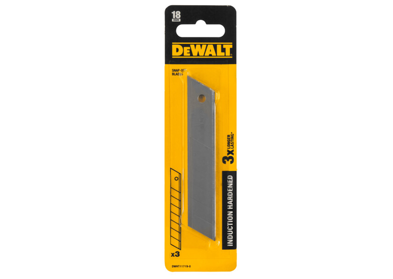 Lame sécable pour cutter 18mm DeWalt DWHT11719-0