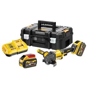 Meuleuse d'angle DeWalt FLEXVOLT DCG418X2 2x9,0Ah TSTAK II