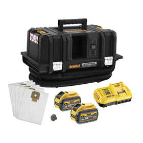 Aspirateur industriel DeWalt FLEXVOLT DCV586MT2 2x6,0Ah