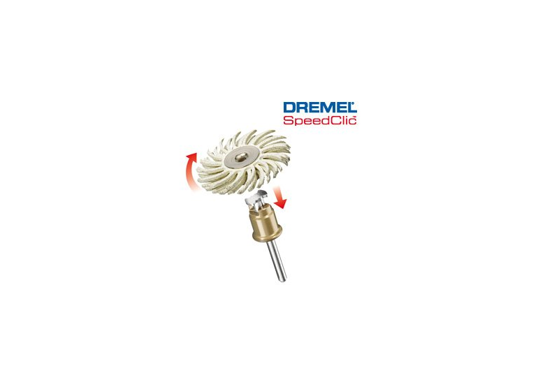 Brosse abrasive de précision grain 120 Dremel 2615S472JA