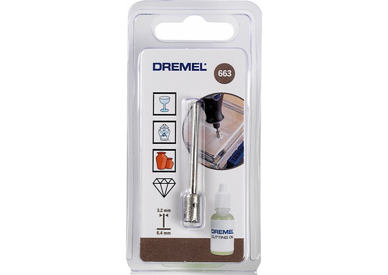 Foret pour verre Dremel 787