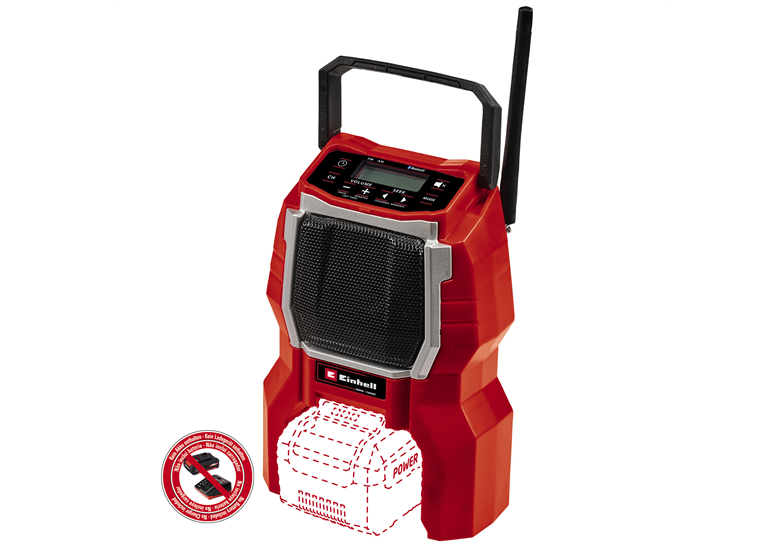 Radio Einhell TC-RA 18 Li BT - Solo