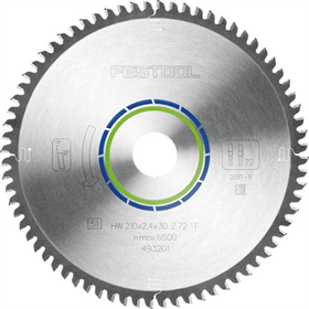 Scie circulaire spéciale Festool 210x2,4x30 TF72